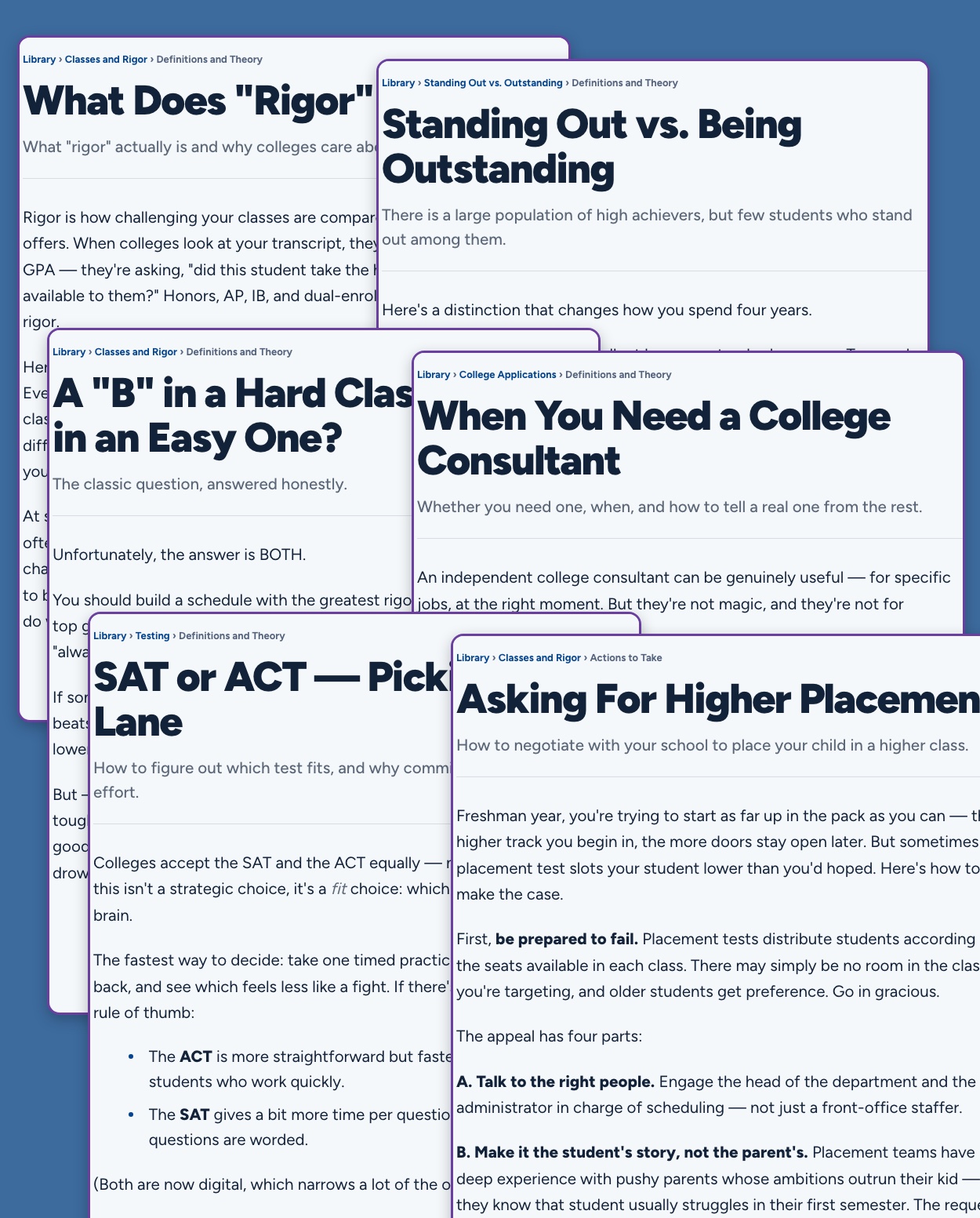 A Knowledge card — the right insight at the moment a decision matters
